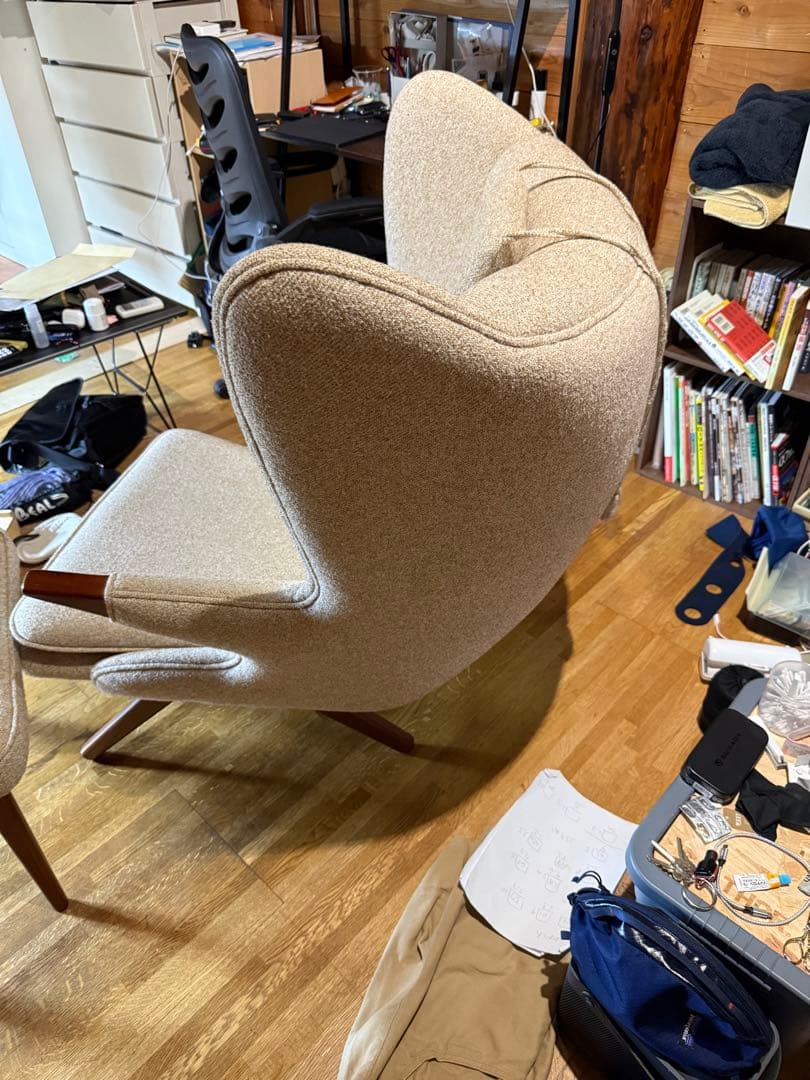 美品！クロッケン　ビッグラウンジチェアー