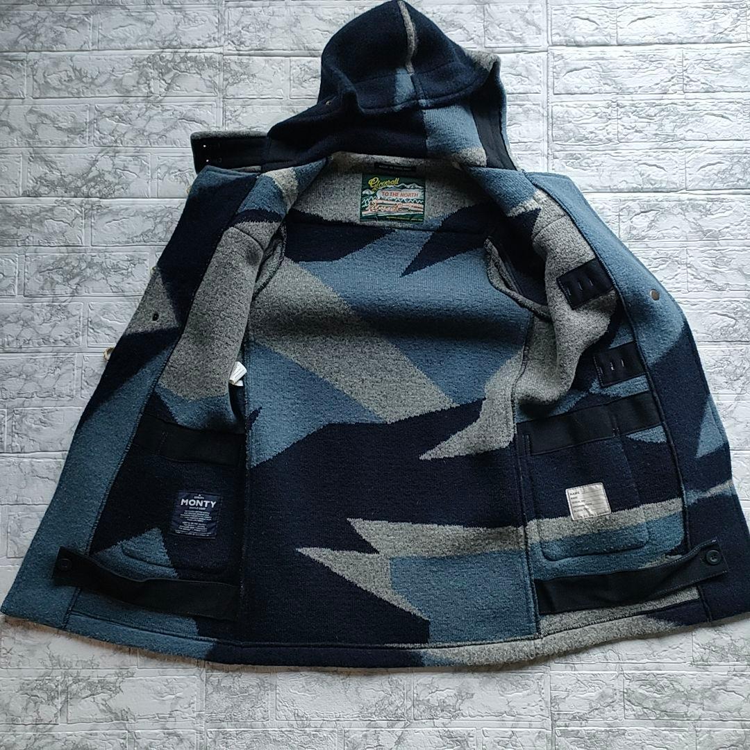【希少デザイン】Gloverall MONTY カモフラ ダッフルコート S