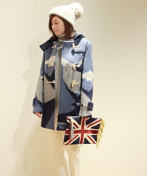 【希少デザイン】Gloverall MONTY カモフラ ダッフルコート S