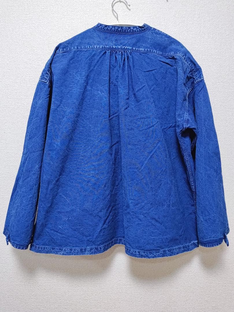 KAPITAL（キャピタル） 長袖プルオーバーシャツ　藍染