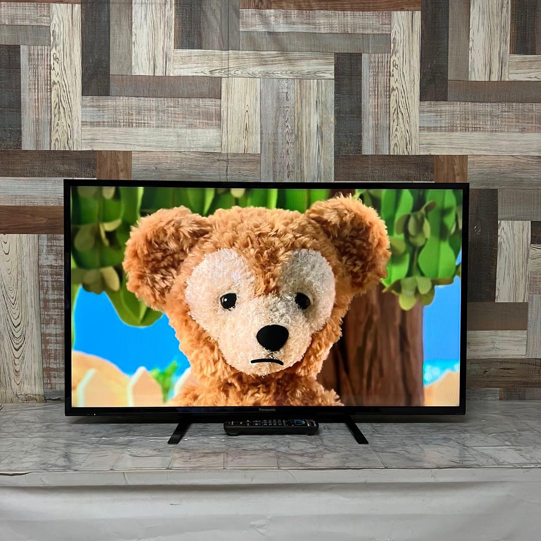 即日受渡❣️全国送料込5年前購入パナソニックVIERA43型液晶テレビ新品リモコン