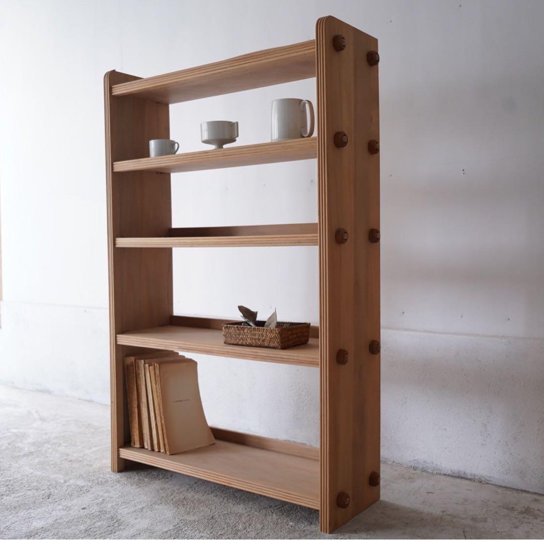 5段のオープンラック