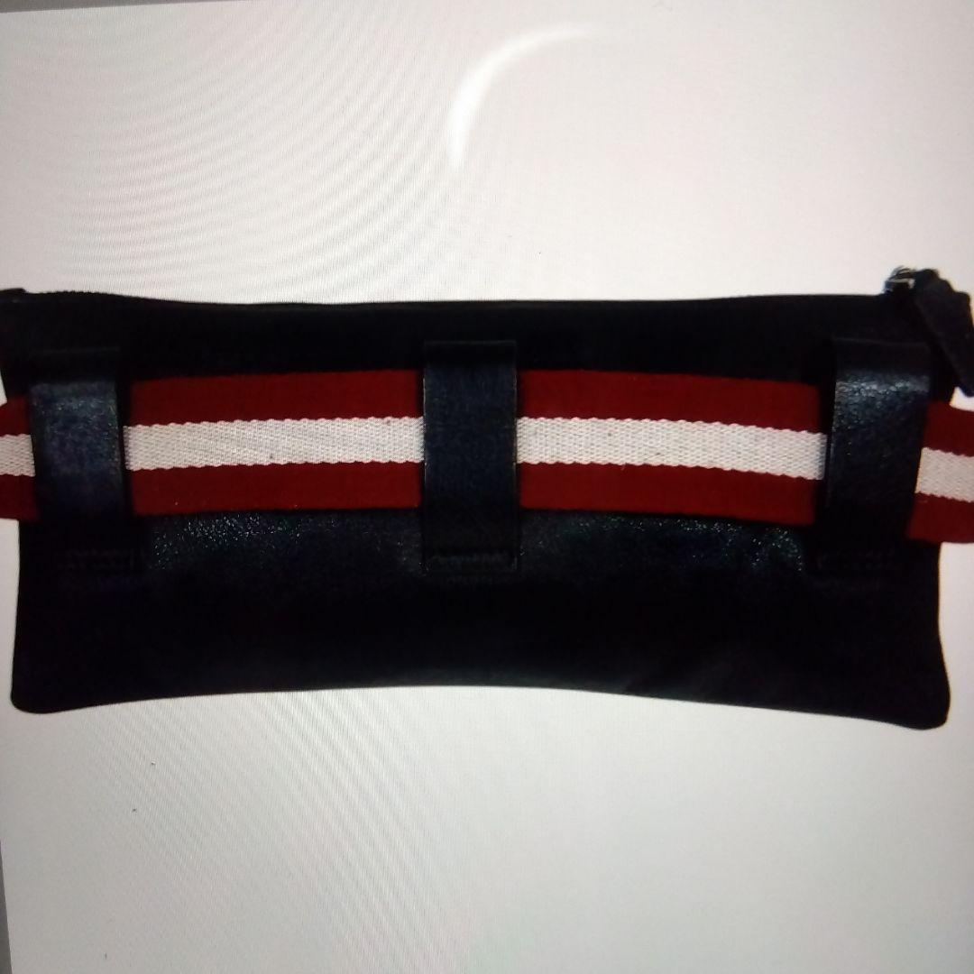 BALLY ボディバッグ コンパクト 黒