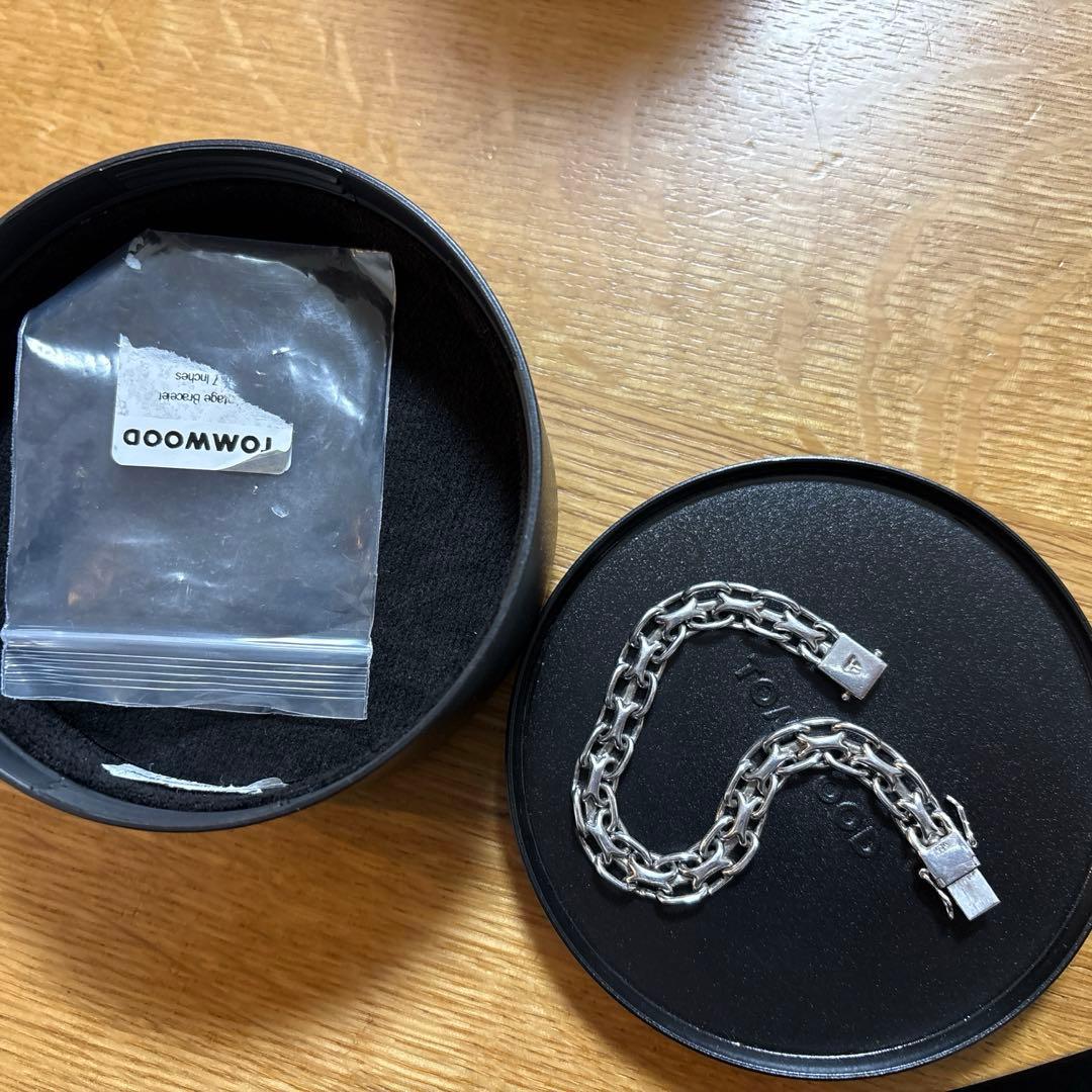 TOMWOOD Vintage Braceletシルバー7inch約18.5cm