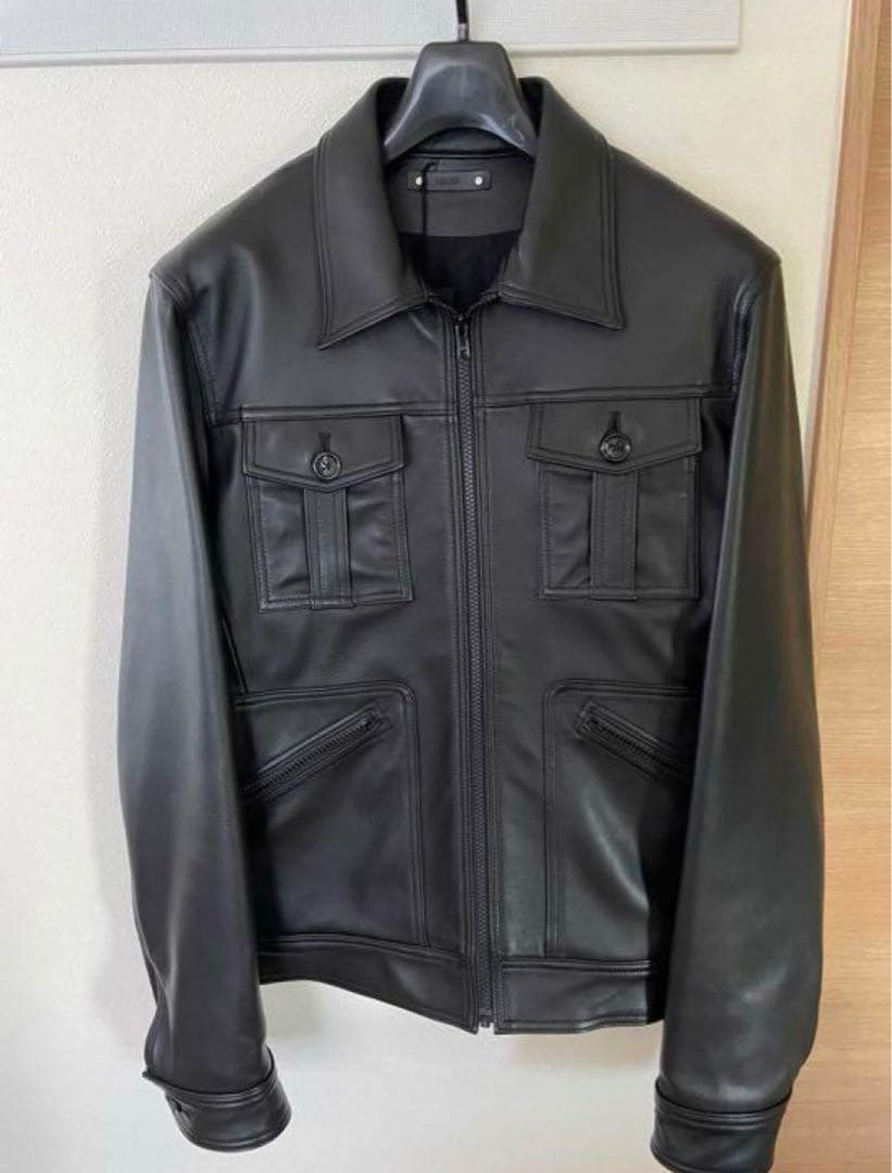 ジャケット・アウター MINEDENIM Sheep Leather 4PK Zipup JKT 2