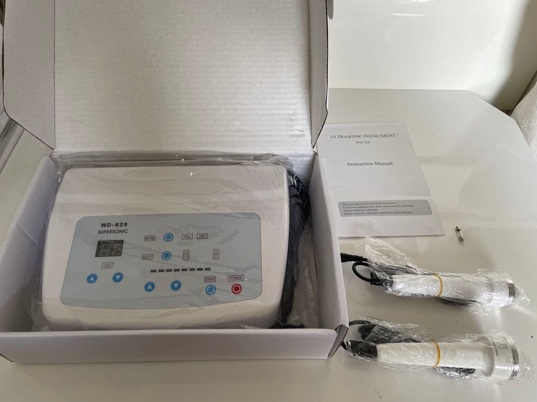 シミ取り超音波スーパーソニック　エステWD-628 2in1 キャビテーション