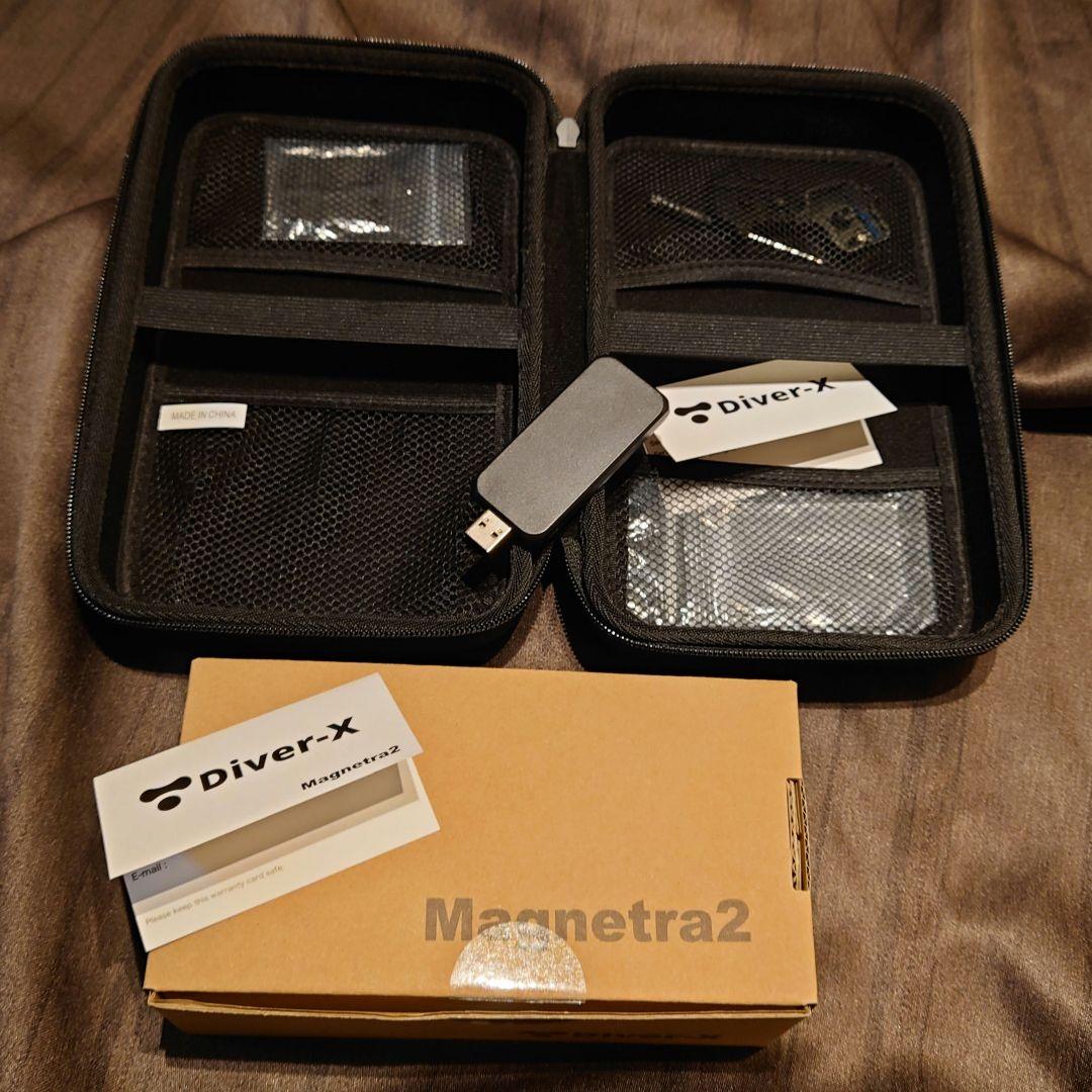 ContactGlove2 + Magnetra2 Diver-X ごく僅か使用