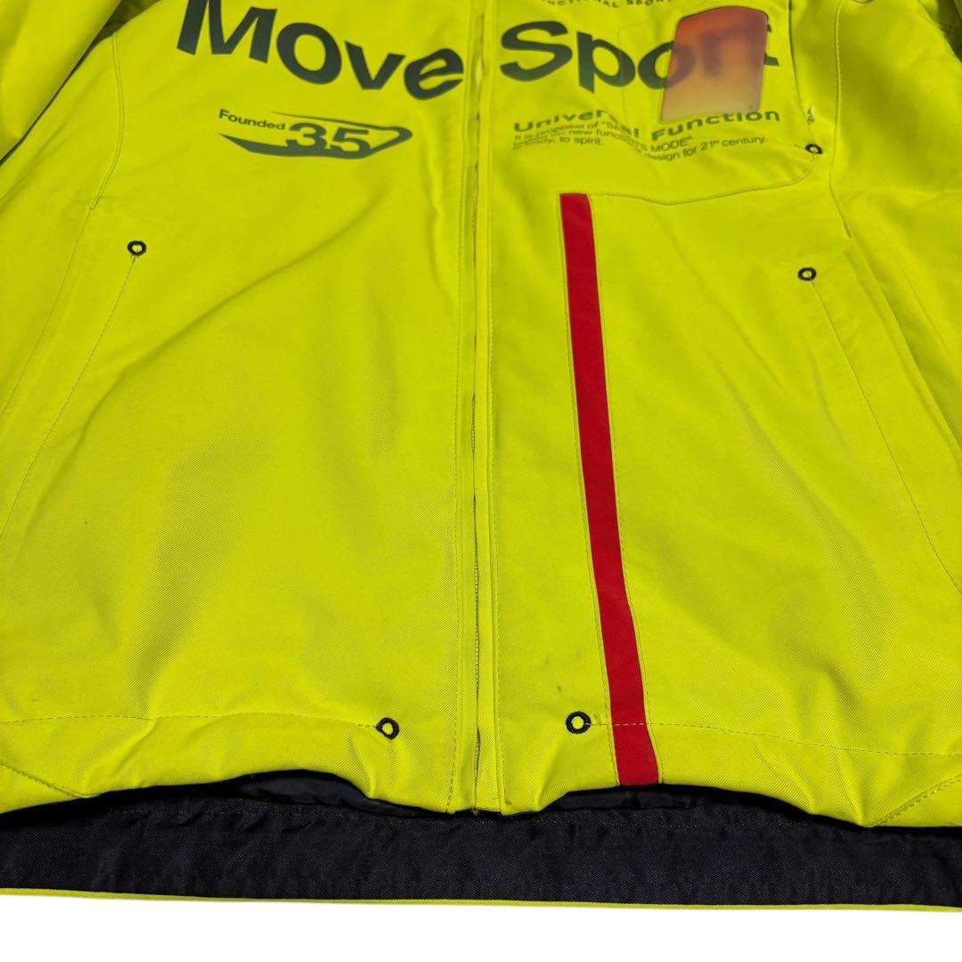 DESCENTE デサント スキーウェア スノボウェア イエロー 黄色　フード