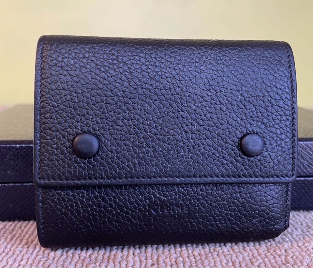 ゆみ　セリーヌ CELINE 三つ折り財布