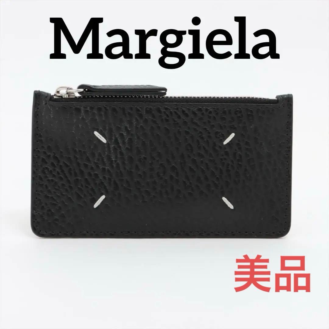 【美品】Margiela メゾン マルジェラ 4ステッチ レザー ケース黒