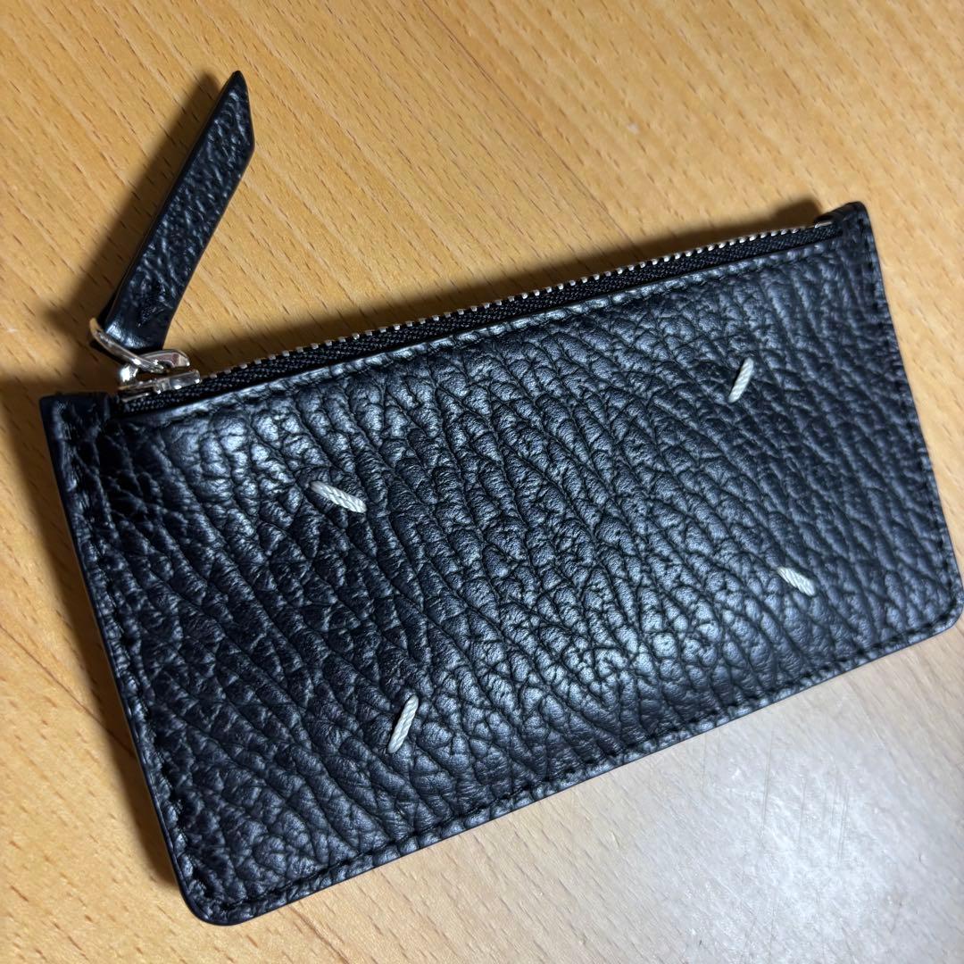 【美品】Margiela メゾン マルジェラ 4ステッチ レザー ケース黒