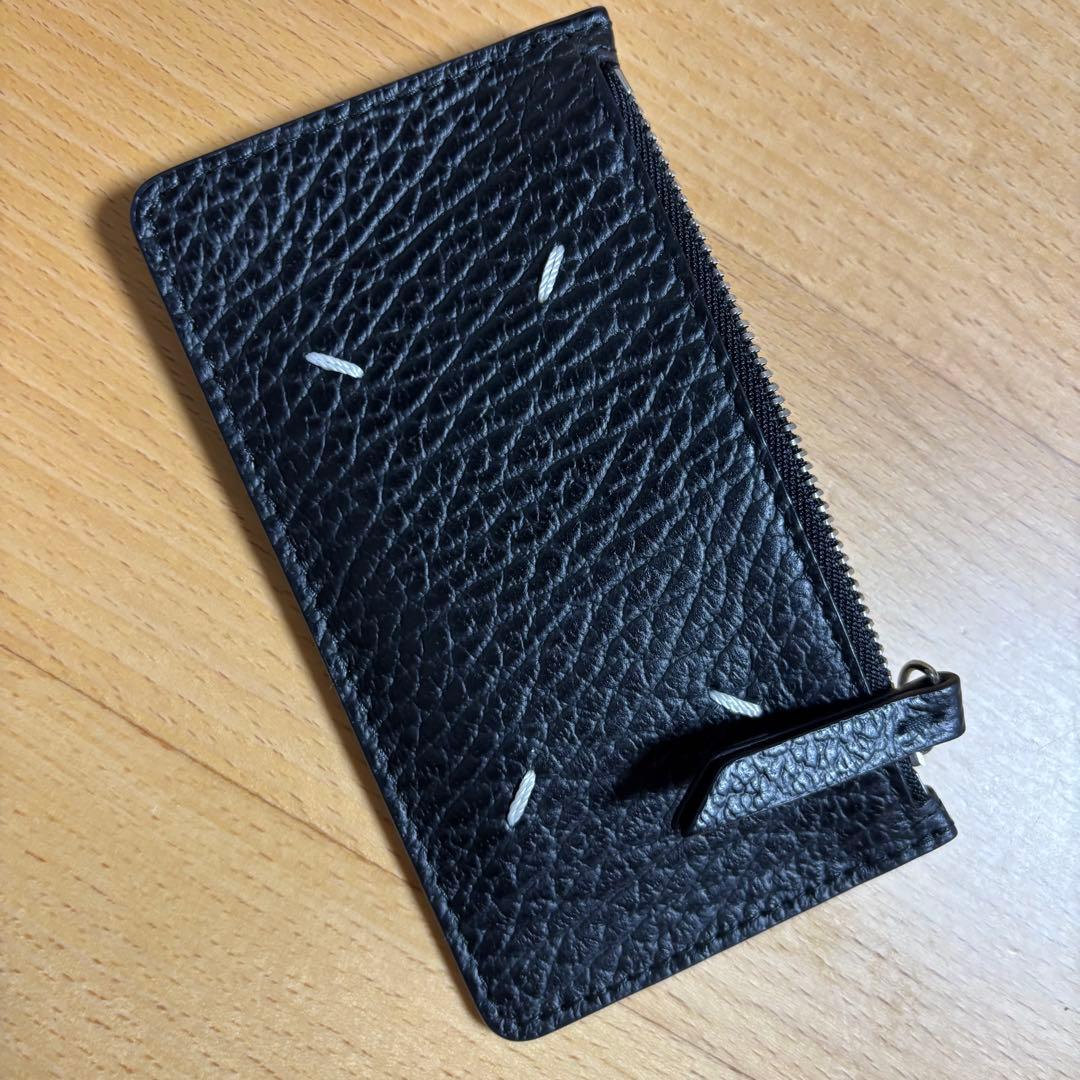 【美品】Margiela メゾン マルジェラ 4ステッチ レザー ケース黒