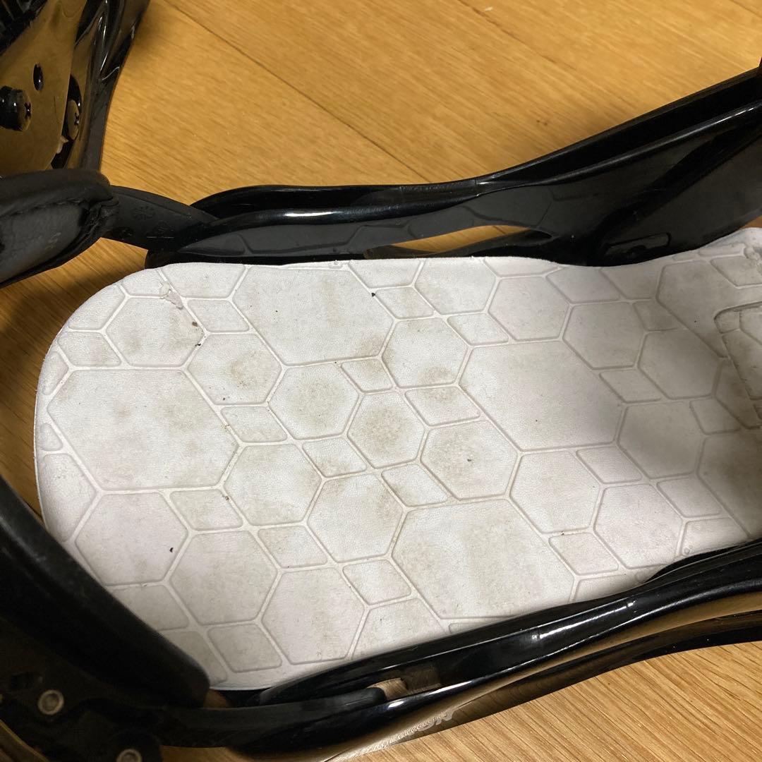 BURTON ビンディング CUSTOM SMALLS 　ブラックホワイト