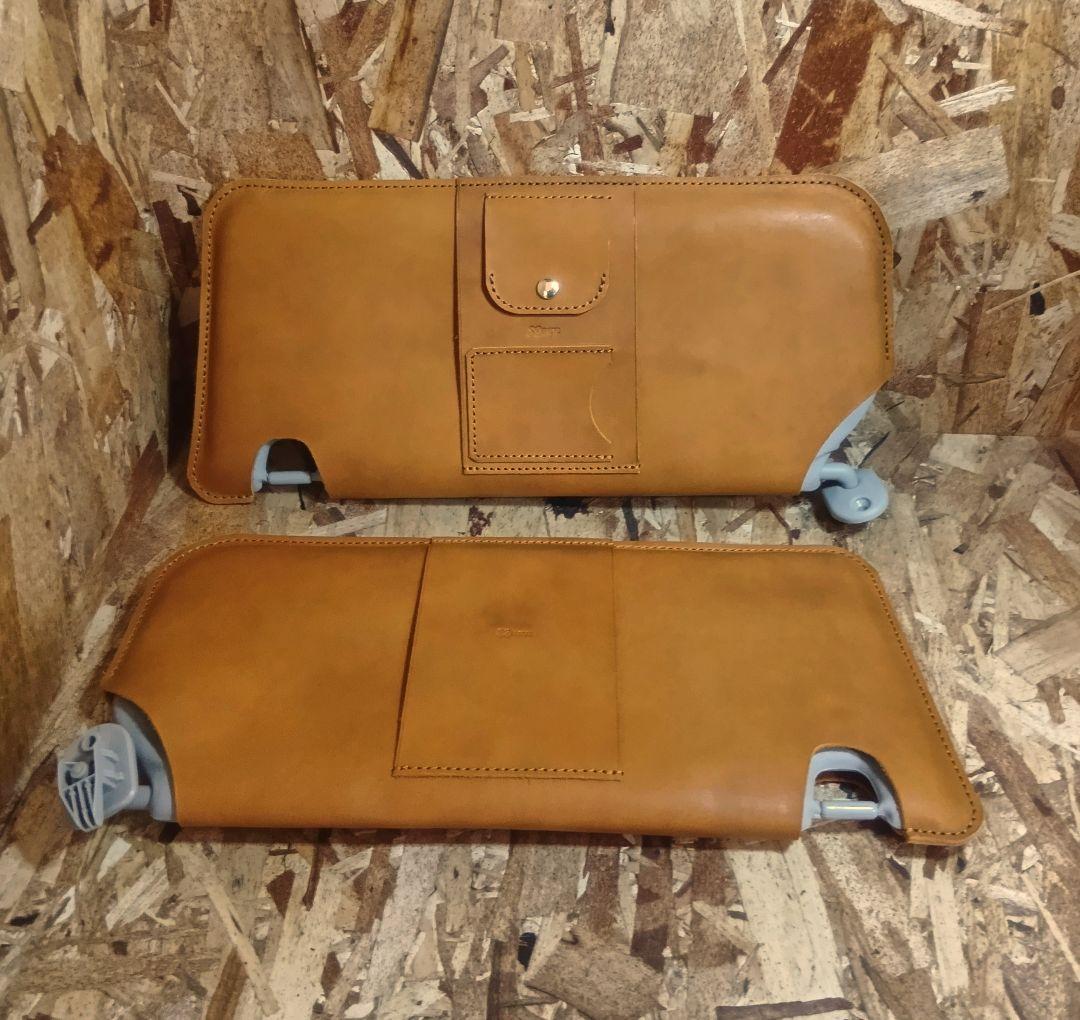 そら・クロスビーカバー２点セット・キャメル、ステッチキャメル