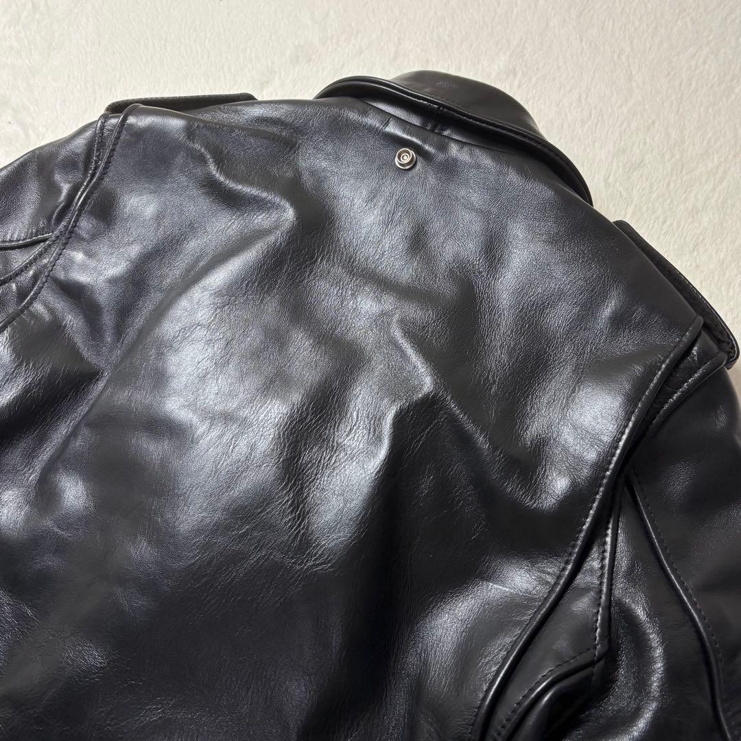 美品 馬革 ワンスター schott 613uht ライダースジャケット USA
