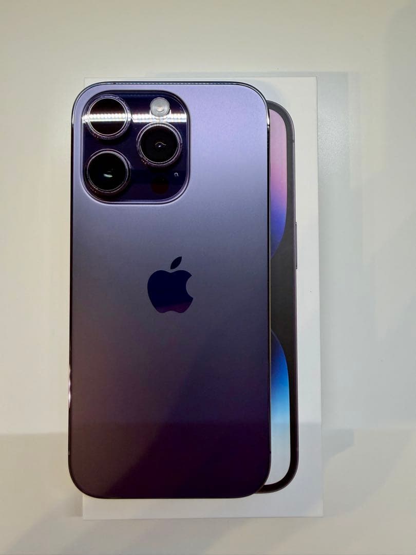 Apple iPhone 14 Pro 256GB ディープパープル 【美品】