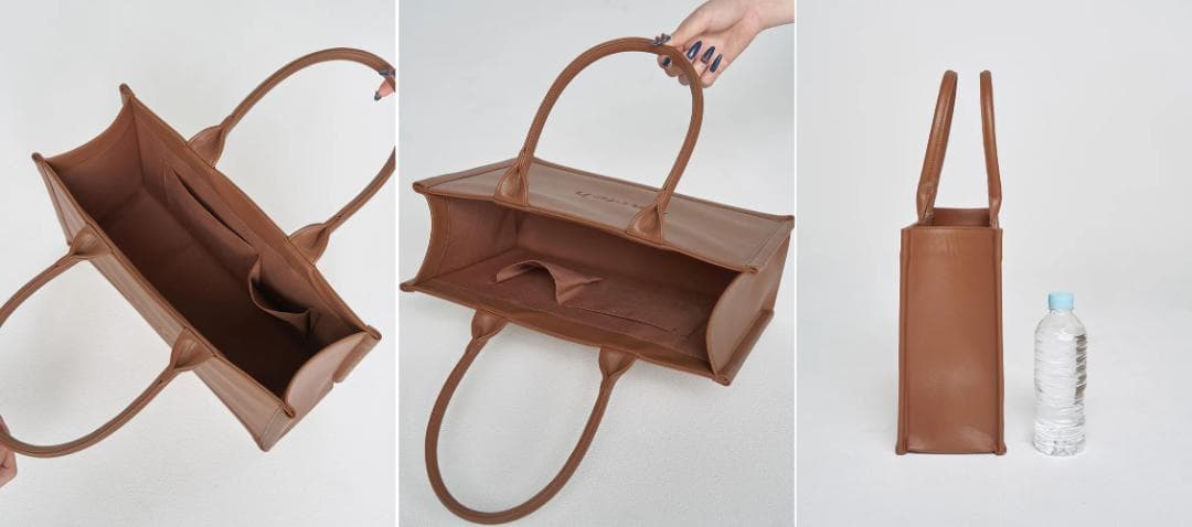 ダーリッチ Darich ロゴレザートートバッグ アイボリー IVO