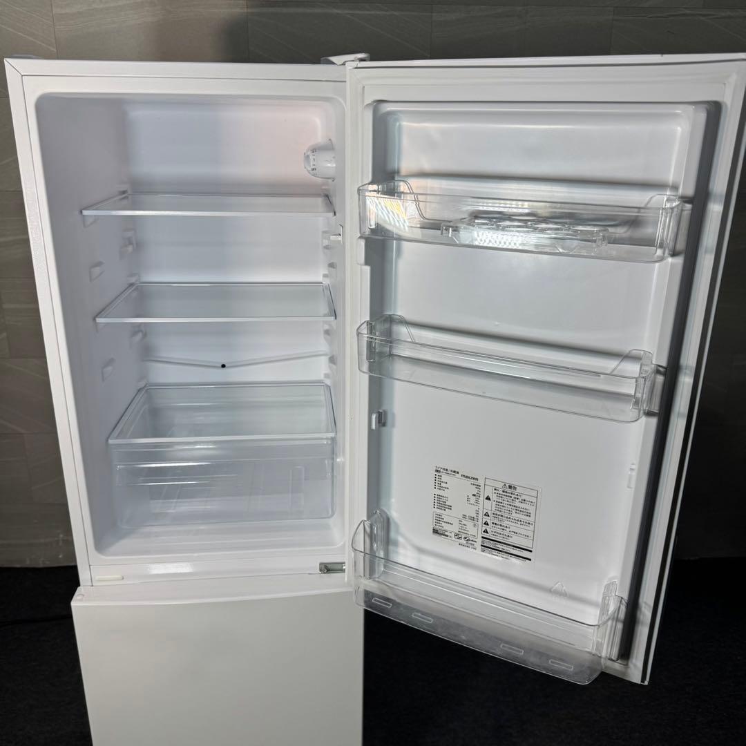 MAXZEN 157L 冷蔵庫 2021年 単身用 スリム 大きめ d4101