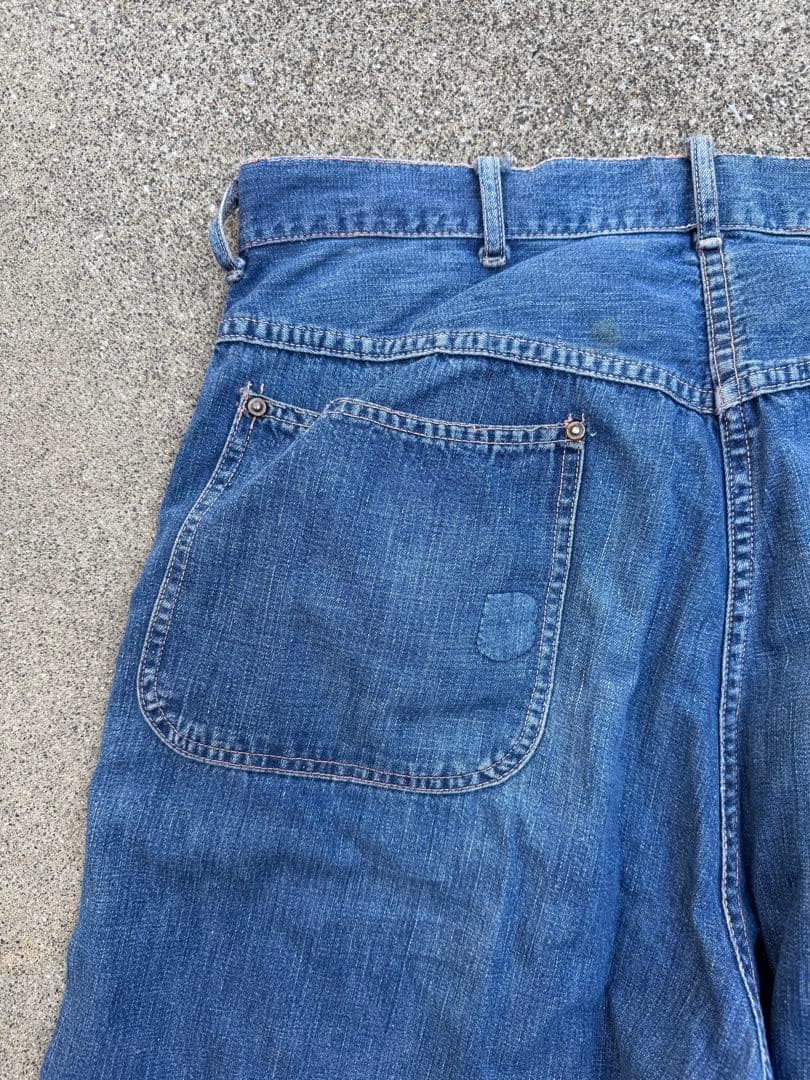 え*す様 40s 大戦 denim painter 月桂樹ボタン