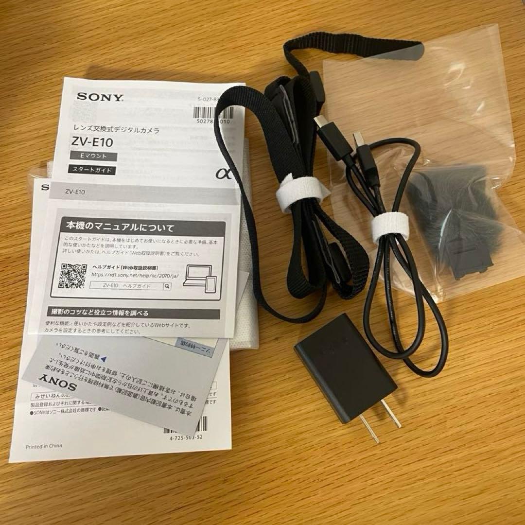 SONY ZV-E10 ミラーレスカメラ 本体