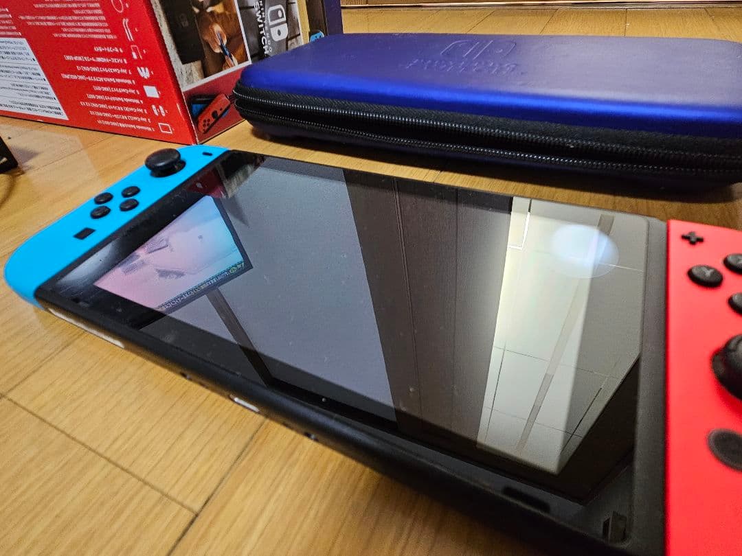 Nintendo Switch 本体 ジョイコン 青/赤 ゲームソフト6本付き