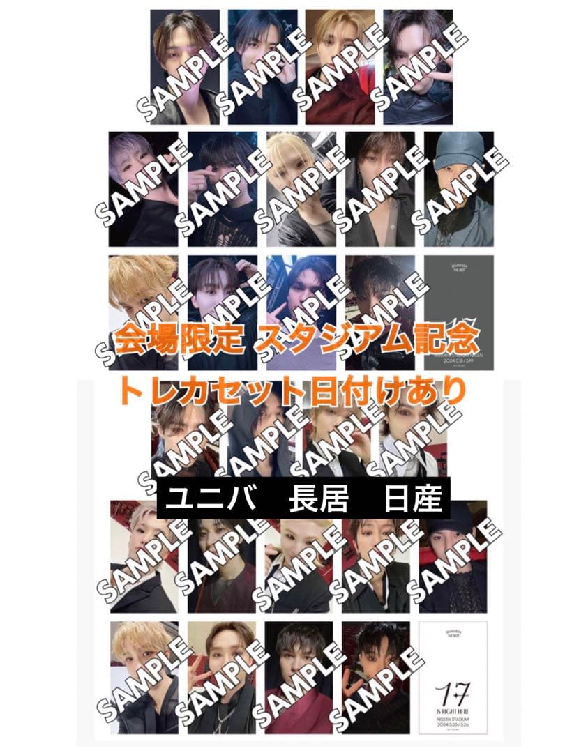 SEVENTEEN 会場限定 スタジアム トレカセット