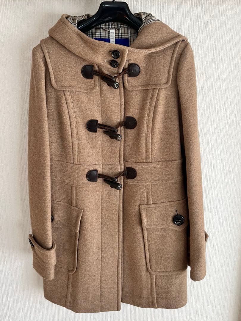 BURBERRY BLUE LABEL バーバリー ダッフルコート 38