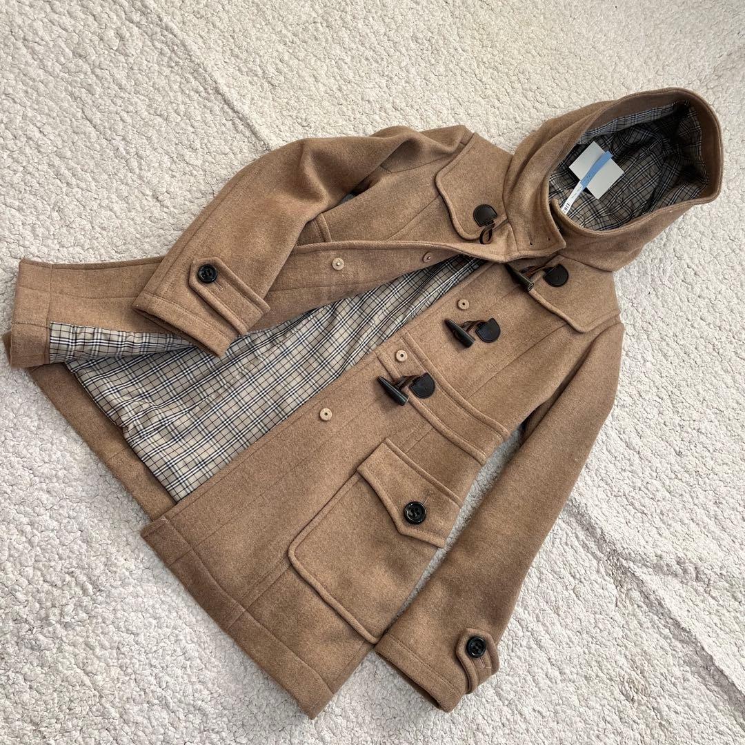 BURBERRY BLUE LABEL バーバリー ダッフルコート 38