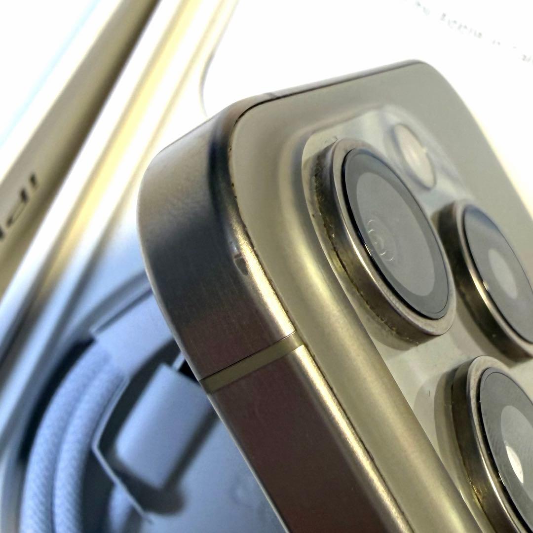 【美品】iPhone15 pro SIMフリー128GB ケース付