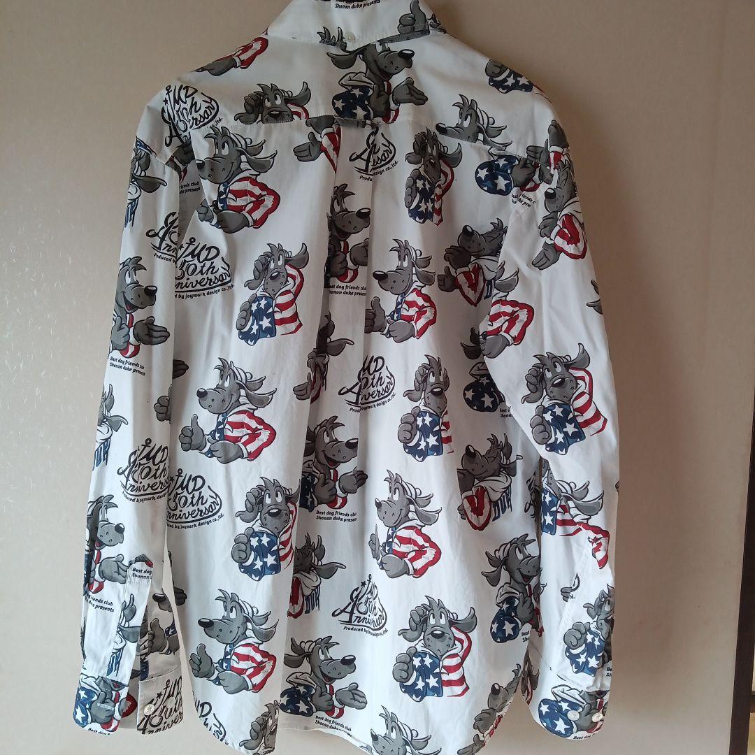 Boat House 犬イラスト 長袖シャツ M