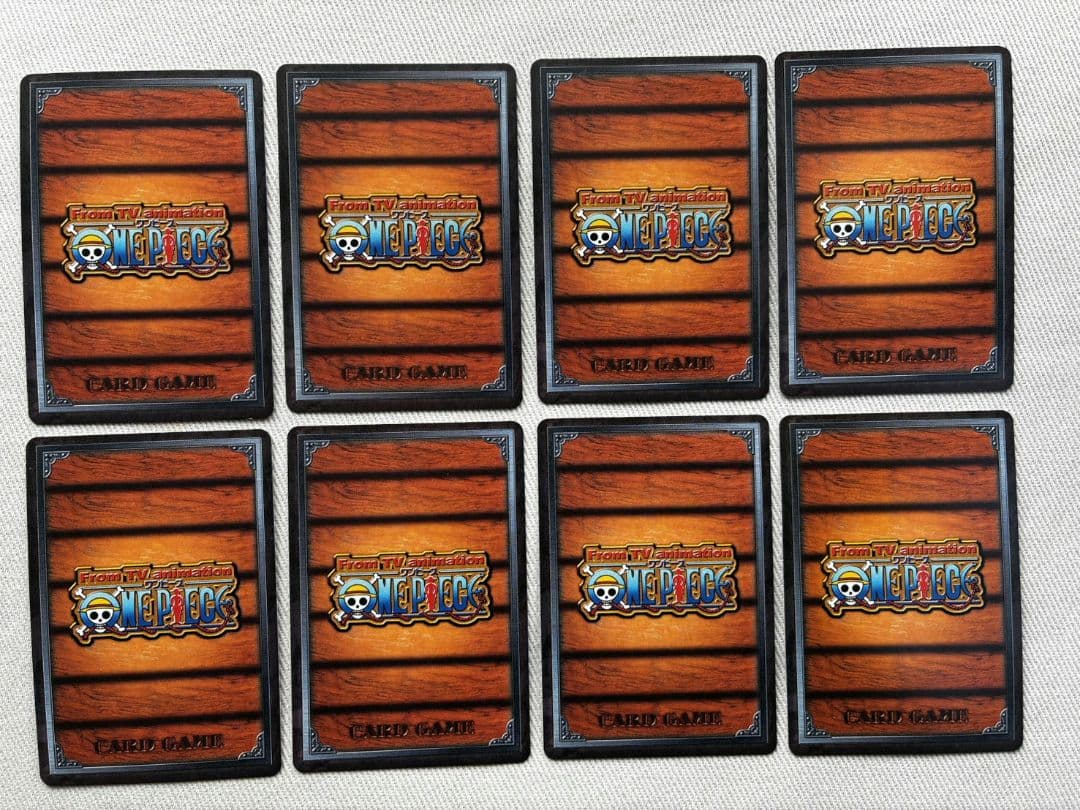 プロモカード ジャンプフェスタ2002 8枚セット 旧ワンピースカード