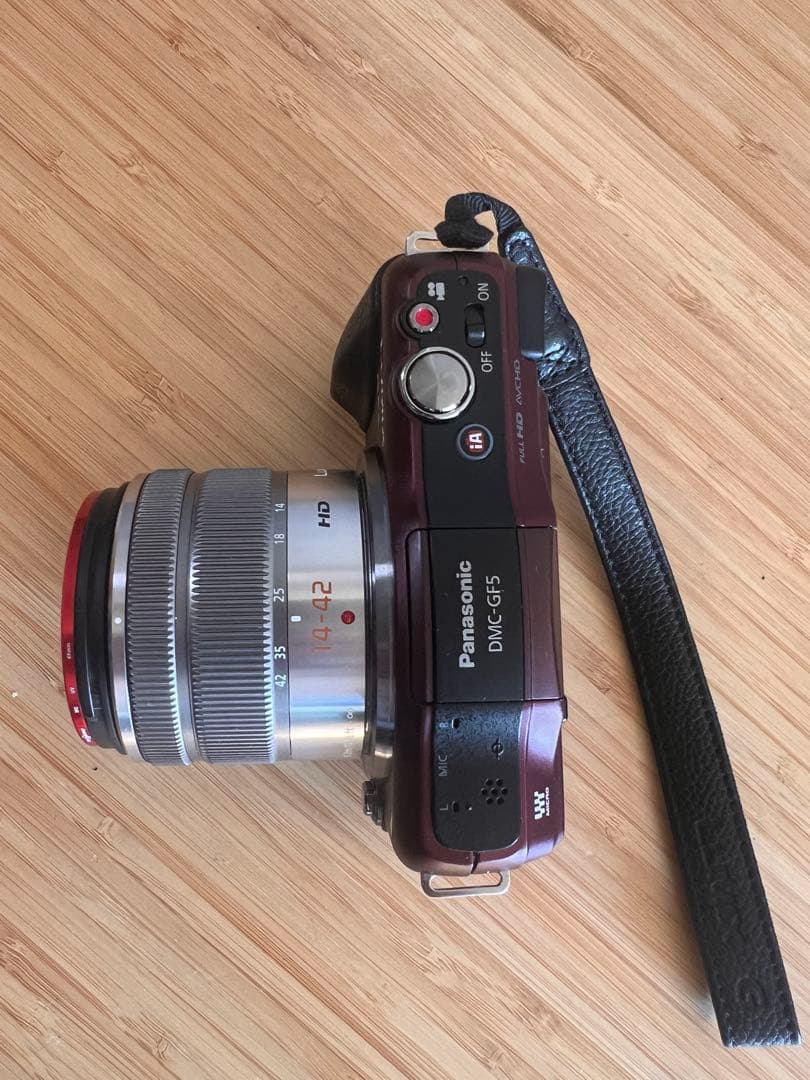 LUMIX GF5 パープル ミラーレス一眼