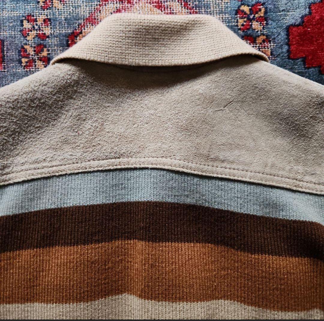 KENNINGTONケニントン70sジャンパー スエード+ニット