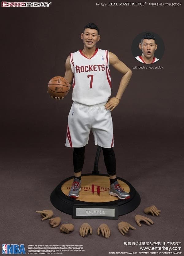 【箱無し/経年劣化有り】エンターベイ　NBAフィギュア　ジェレミー・リン