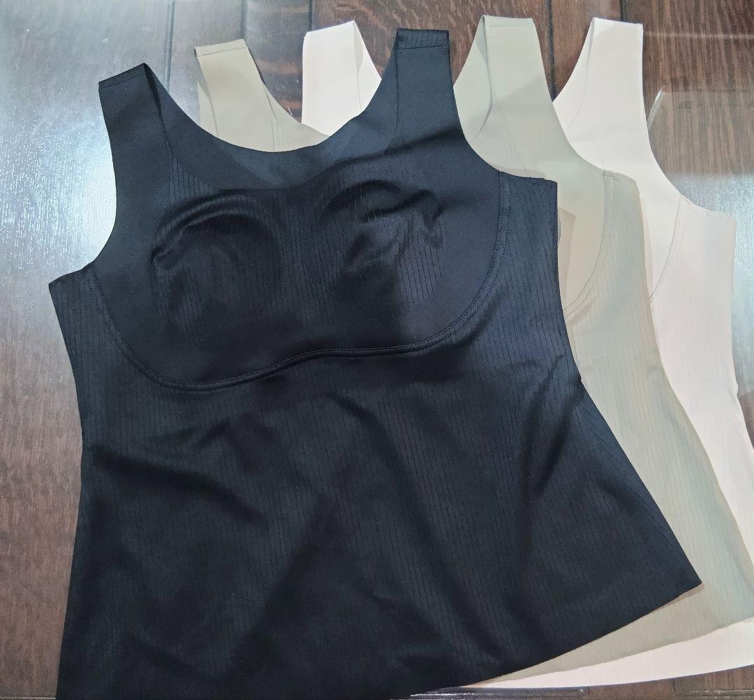 ★バラ売り可★ VEIMIA ブラトップ タンクトップ 3枚組 3XL（4L）