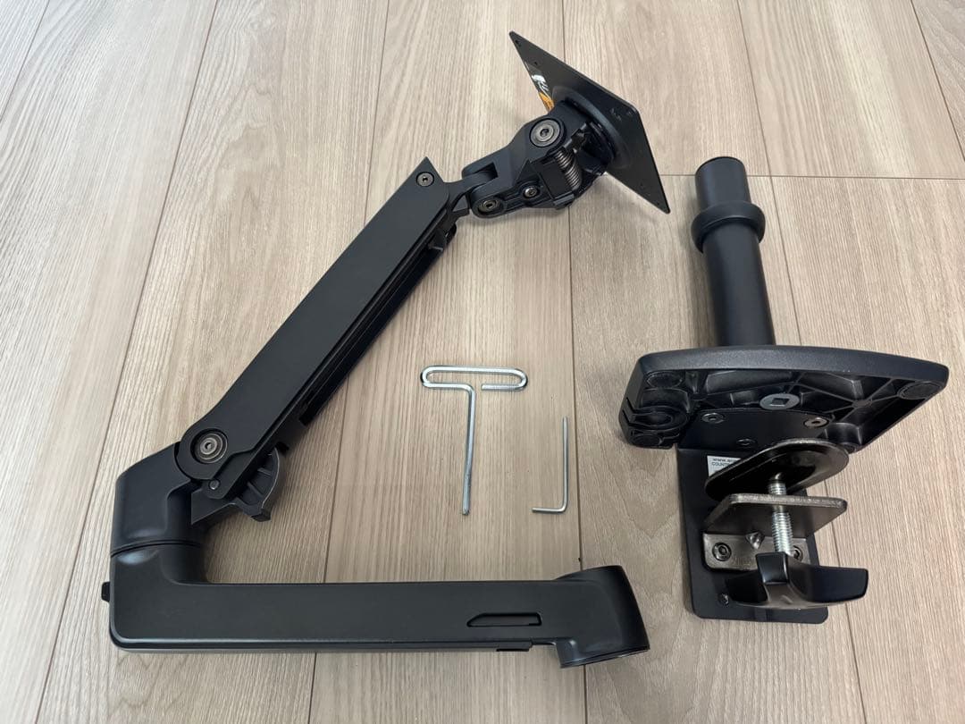 Elgotron LX デスクマウントアーム (ブラック)