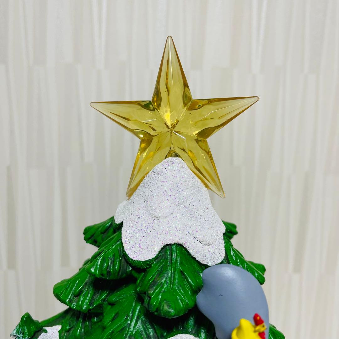 Disney ディズニー クリスマスツリー メリーゴーランド 置物 メロディ