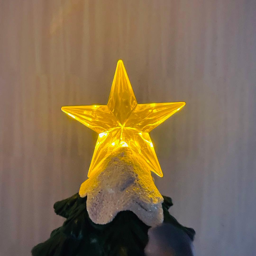 Disney ディズニー クリスマスツリー メリーゴーランド 置物 メロディ