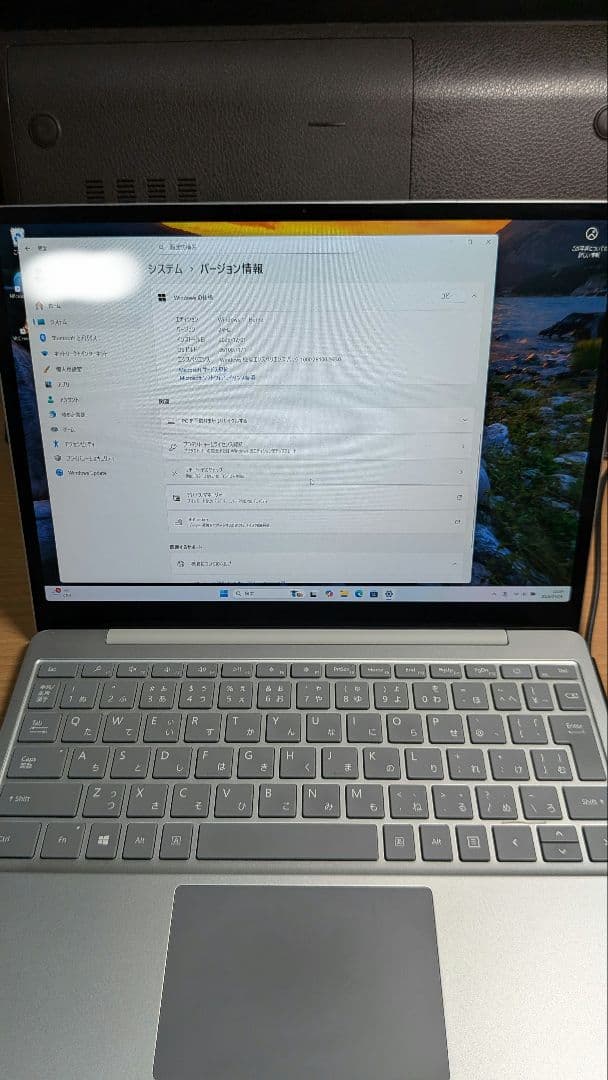 Microsoft Surface Laptop GO3 Office無し