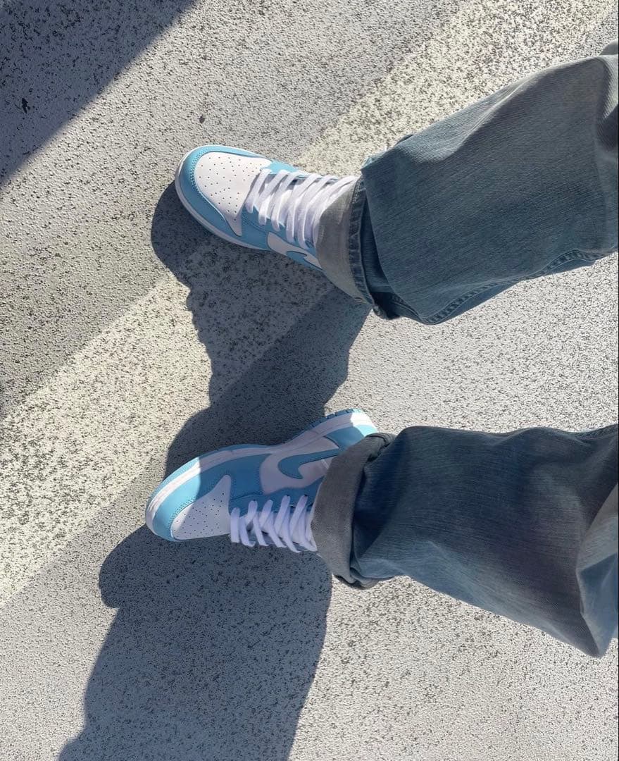 Nike Dunk High \"Blue Chill\" ダンク ブルーチル