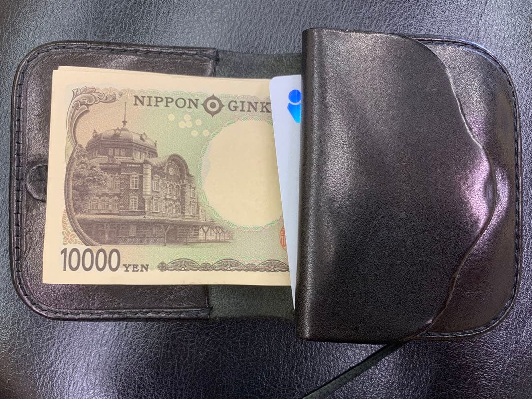 ゴローズ　角形小銭入れ　黒