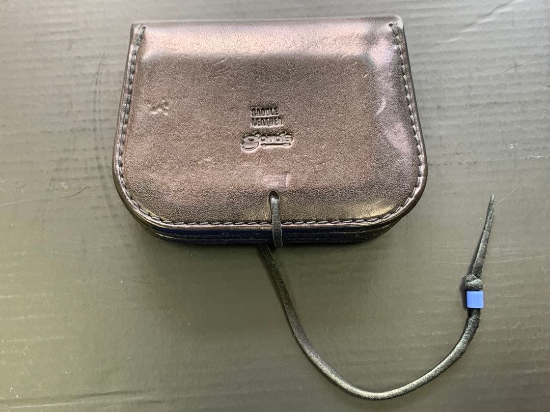 ゴローズ　角形小銭入れ　黒