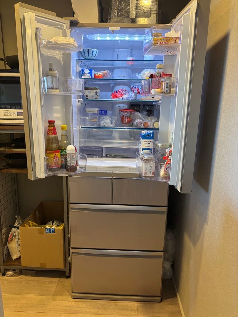 MR-WX52E-F 冷蔵庫 置けるスマート大容量WXシリーズ