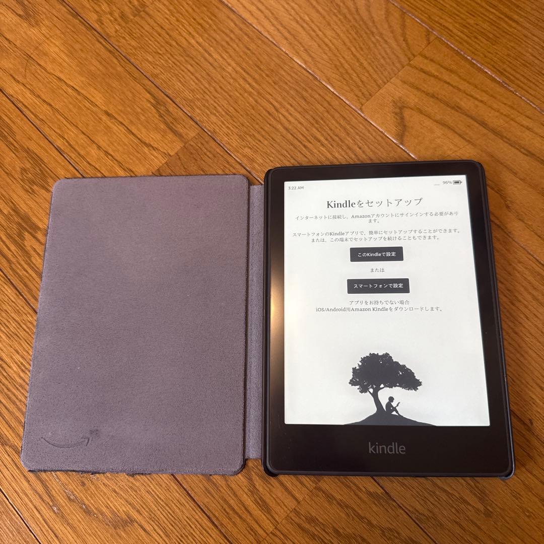 Kindle 第11世代 (8GB) 6.8インチ広告なし、カバー付