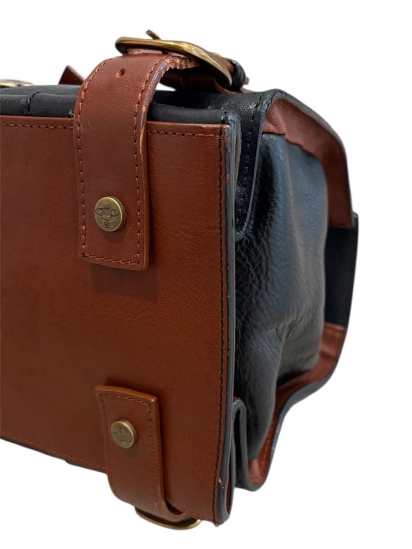 極美品　超希少　Vivienne Westwood ボストンバッグ レザー