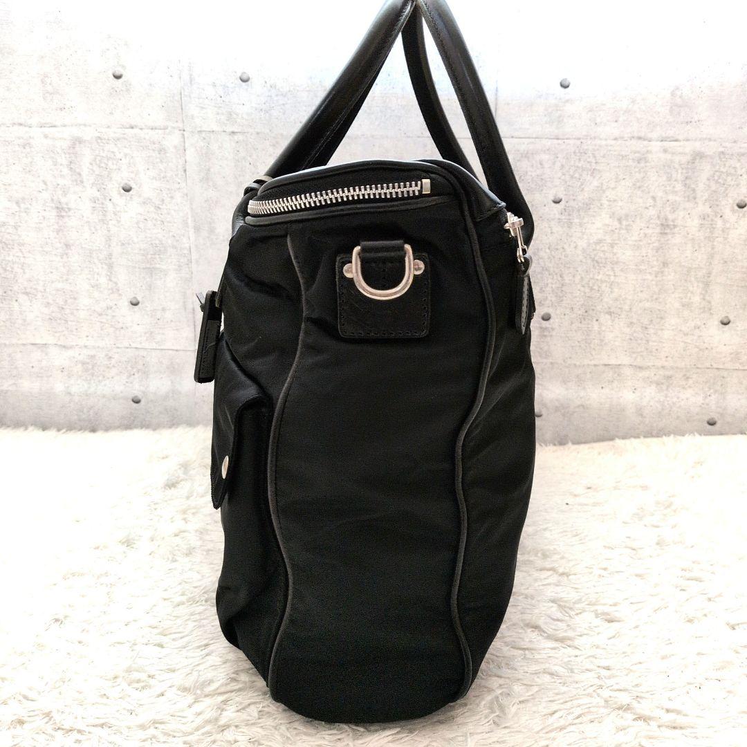 【美品】フェリージ　ソリーゾ　2WAY　ビジネスバッグ　オールブラック　通勤