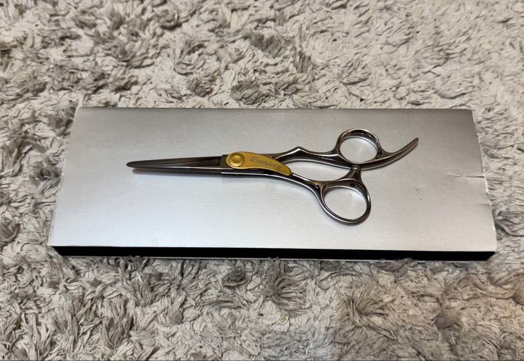 ルミエール シザー シルバー ケース付き