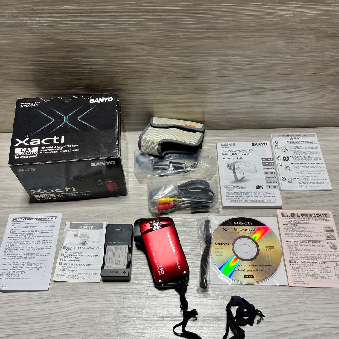 SANYO Xacti DMX-CA9　ビデオカメラ コンパクトビデオカメラ
