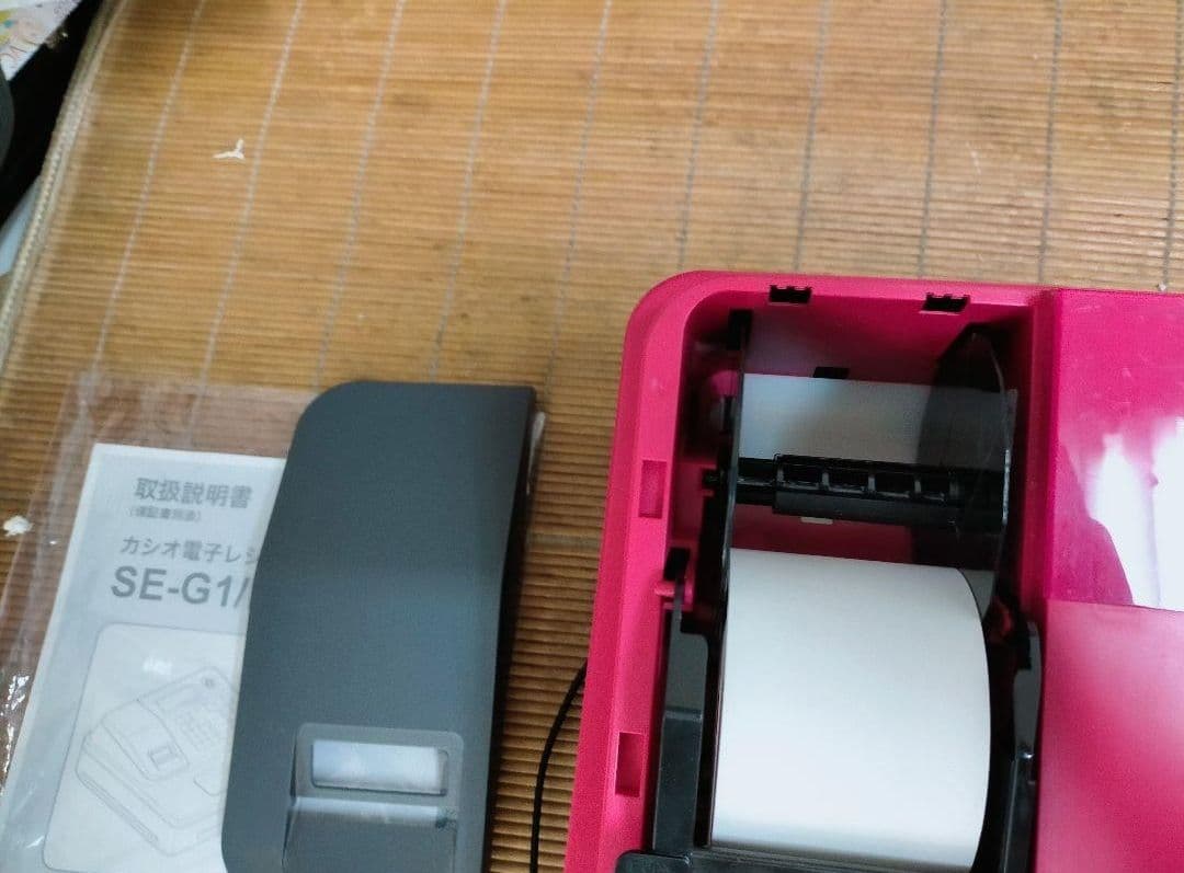 カシオレジスター　NL-100　コンパクト　人気機種　感熱紙　110888