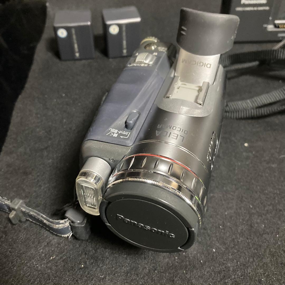 Panasonic NV-GS200K-S ビデオカメラ　バッテリー3個